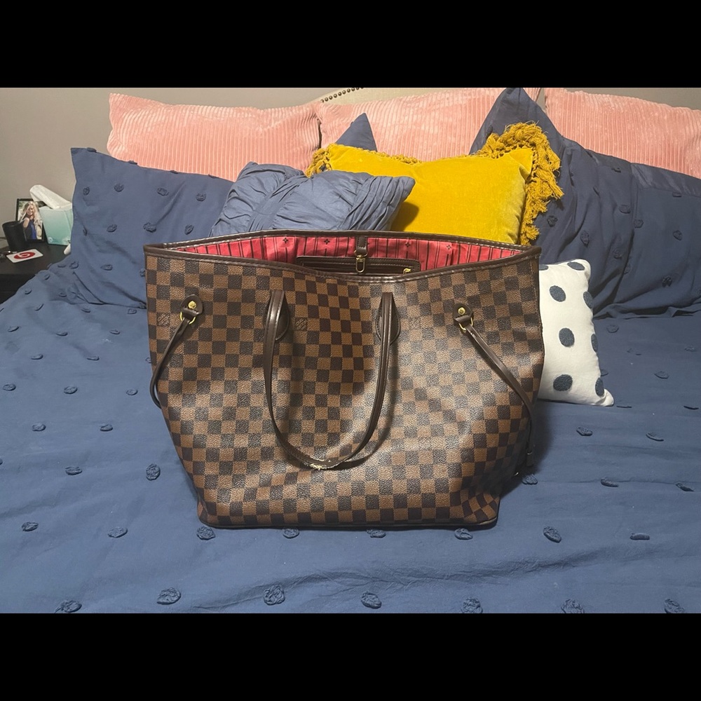 Checkered purse